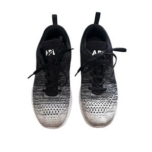 APL Womens Techloom Pro Black/White Running Shoes Sneakers Women’s Size 8
